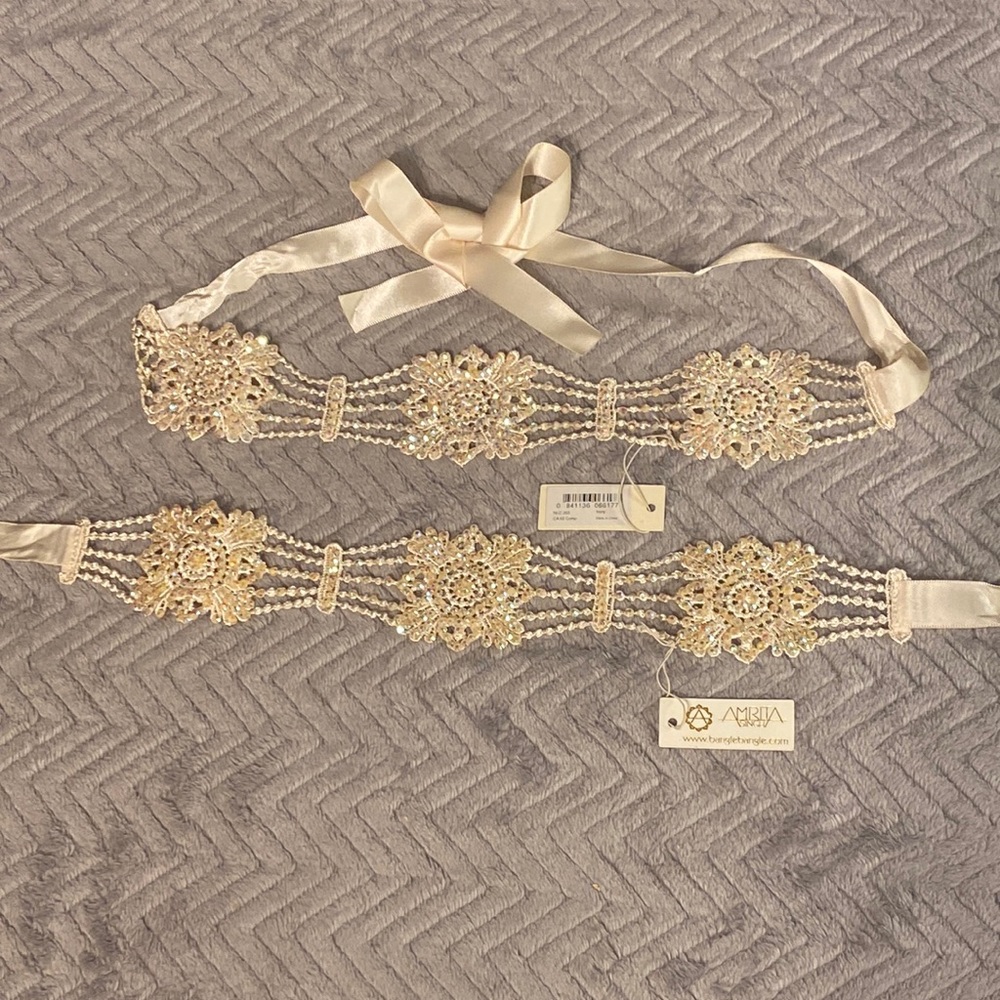 Amrita Singh lace choker necklace